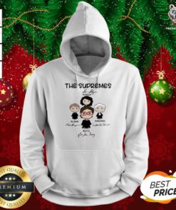The Supremes Signatures Hoodie - Design By Teeshirtbear.com
