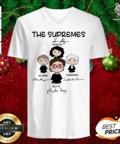 The Supremes Signatures V-neck - Design By Teeshirtbear.com