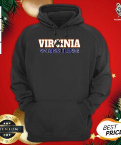 Virginia Wrestling Hoodie - Design By Teeshirtbear.com