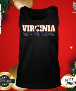Virginia Wrestling Tank Top - Design By Teeshirtbear.com
