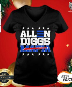 Allen Diggs 2020 Bills Mafia V-neck - Design By Teeshirtbear.com
