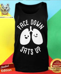 Face Down Sats Up Tank Top - Design By Teeshirtbear.com