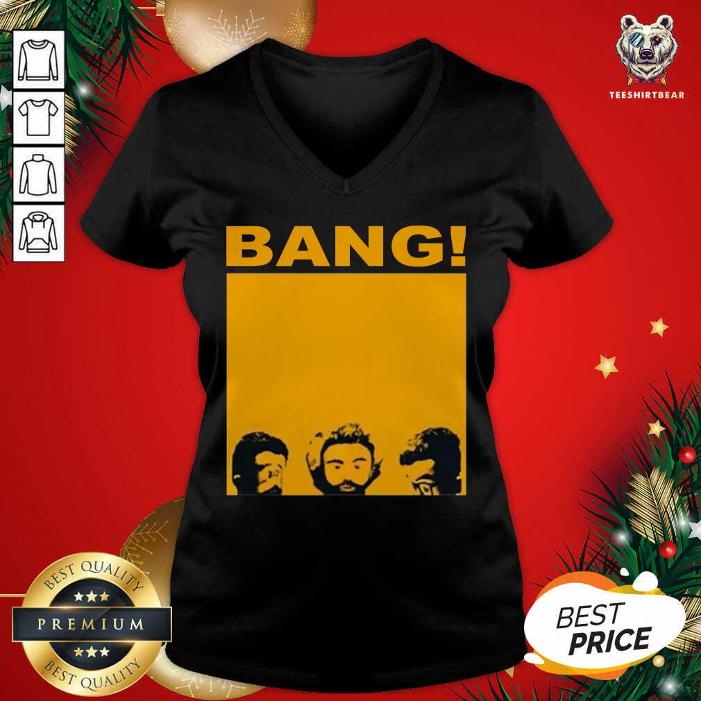Ajr Merch Ajr Bang Square V-neck - Design By Teeshirtbear.com Ajr Merch Ajr Bang Square V-neck - Design By Teeshirtbear.com