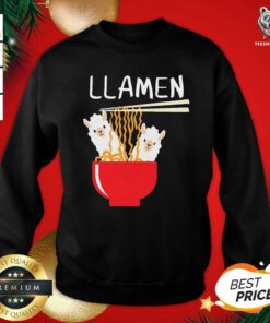 Llama Eat Llama Sweatshirt - Design By Teeshirtbear.com