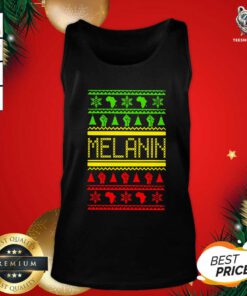 Melanh Ugly Christmas Tank Top - Design By Teeshirtbear.com