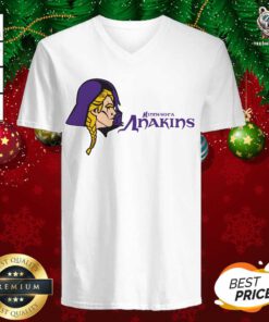 Minnesota Anakins V-neck - Design By Teeshirtbear.com