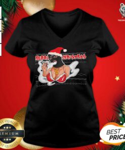 Thug Gangster Girl Ugly V-neck - Design By Teeshirtbear.com