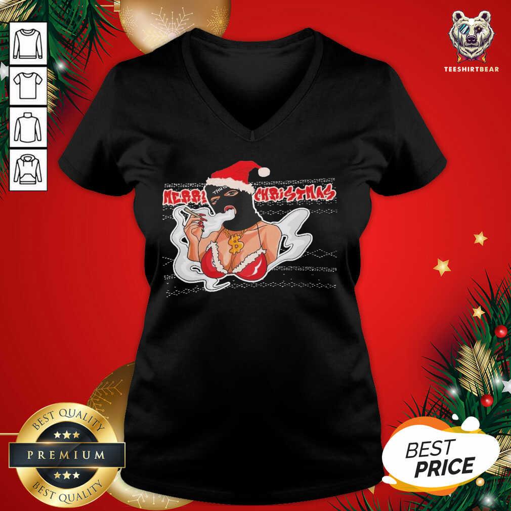 Thug Gangster Girl Ugly V-neck - Design By Teeshirtbear.com Thug Gangster Girl Ugly V-neck - Design By Teeshirtbear.com