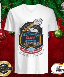 Disney Day Drinkers Club Enlist At Your Local Cantina Bright Days Dark Bars V-neck - Design By Teeshirtbear.com
