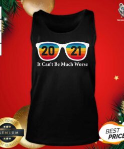 Glass 2021 It Can’t Be Much Worse Vintage Tank Top - Design By Teeshirtbear.com