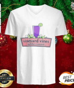 Lemon Vineyard Vines Martha’s Vineyard V-neck - Design By Teeshirtbear.com
