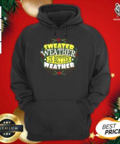 Sweater Weather Autumn Winter Hoodie - Design By Teeshirtbear.com