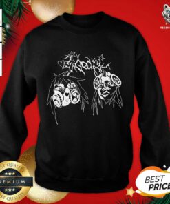 100 Gecs Merch Portrait Sweatshirt - Design By Teeshirtbear.com