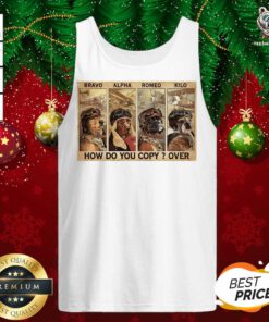 Dogs Pilot Bravo Alpha Romeo Kilo Tank Top - Design By Teeshirtbear.com