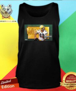 Angry Aaron Rodgers MVP Pro Football 1 Writers Of America 2021 Tank Top - Design by Teeshirtbear.com