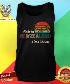 Made In New Zealand A Long Time Ago Vintage Tank Top - Design By Teeshirtbear.com