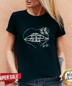 Bob Lazar Uap Sketch V-neck