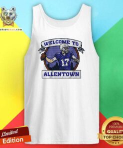 Buffalo Rumblings Welcome To Allentown Tank Top - Design By Teeshirtbear.com