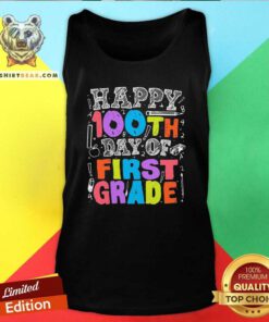 Bewildered Happy 100th Day Of First Grade 5 Math 2021 Tank Top - Design by Teeshirtbear.com