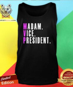 Confused MVP 11 Madam Vice President Kamala Harris Tank Top - Design by Teeshirtbear.com