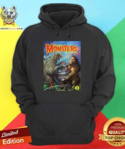 Cross 8 Godzilla Vs King Kong Hoodie - Design by Teeshirtbear.com