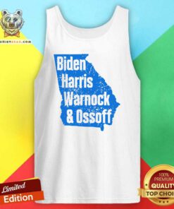 Biden Harris Warnock & Ossoff Senate Win In Georgia Tank Top