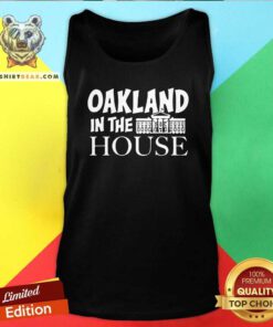 Depressed Oakland In The 9 White House Tank Top - Design by Teeshirtbear.com