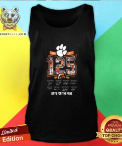 Clemson Tiger 1986 2021 125 Signatures Gifts For The Fans Tank Top - Design By Teeshirtbear.com