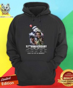 Ghostbusters 37th Anniversary Thank You For The Memories Signatures Hoodie
