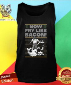Seniors Now Fry Like Bacon Christmas Tank Top