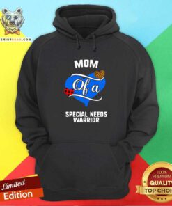 Mom Of A Special Needs Warrior Heart Hoodie - Design By Teeshirtbear.com