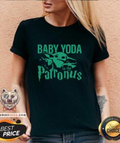 Baby Yoda Is My Patronus V-neck