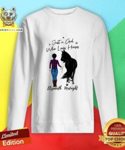 Walking With Horse Customized Sweatshirt