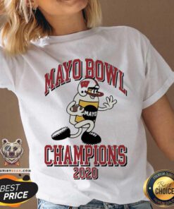 Mayo Bowl Champions 2021 V-neck - Design By Teeshirtbear.com