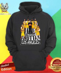 Straight Out Los Angeles Lakers Hoodie - Design By Teeshirtbear.com