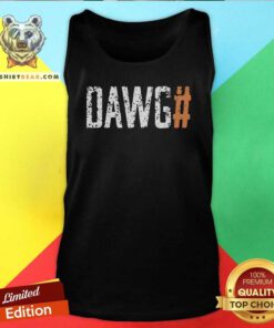 Cleveland Browns Dawg Check Brown Tank Top