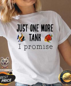 Just One More Tank Promise V-neck - Design By Teeshirtbear.com