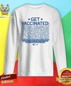 Get Vaccinated Sweatshirt