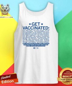 Get Vaccinated Tank Top