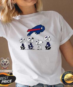The Peanuts Buffalo Bills V-neck