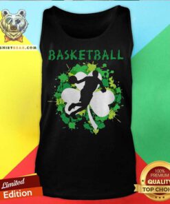 Basketball Shamrock Irish St Patty’s Day Sport Shirt For Basketball Lover Tank Top - Design By Teeshirtbear.com