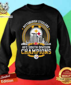 Pittsburgh Steelers 2020 Nfc South Division Champion Sweatshirt - Design By Teeshirtbear.com
