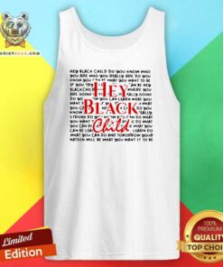 Reluctant Hey Black 8 Child Tank Top - Design by Teeshirtbear.com