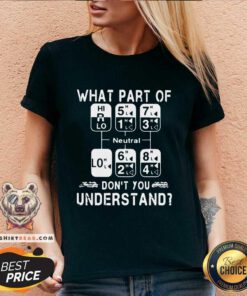 Wonderful what Part Of Neutral Dont You 18 Understand V-neck - Design by Teeshirtbear.com