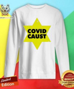 Apprehensive Covid 19 Caust Sweatshirt - Design by Teeshirtbear.com