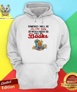 Awesome Be An Old Lady With A House Full Of Books Hoodie
