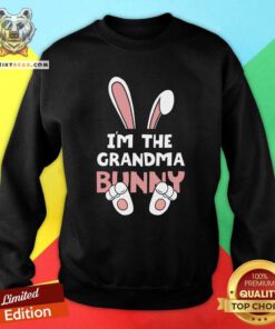 Cool I Am The Grandma Bunny Grandmother Granny Easter Day Sweatshirt - Design by Teeshirtbear.com