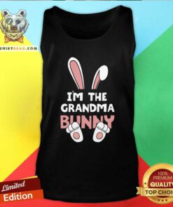 Cool I Am The Grandma Bunny Grandmother Granny Easter Day Tank Top - Design by Teeshirtbear.com