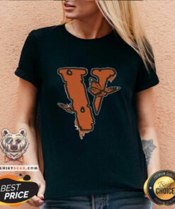 Cool Juice Wrld x Vlone Butterfly V-neck