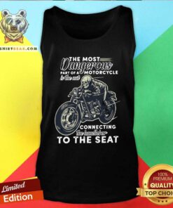 Cool The Most Dangerous Motorcycle Skull Tank Top